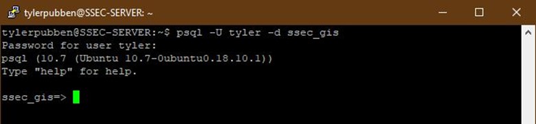 logging-in-to-postgresql-database-on-linux-terminal-silver-spring-energy-consulting-ltd